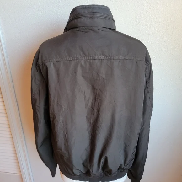 Tommy Hilfiger Army Green bomber unisex jacket S - Picture 3 of 6